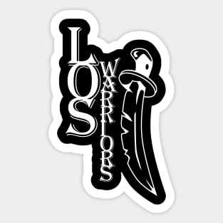 los warriors knife Sticker